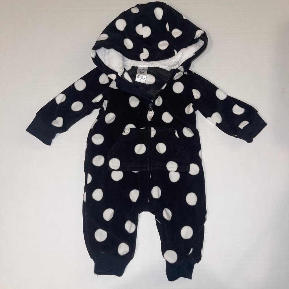 Carter’s - black and white winter suit